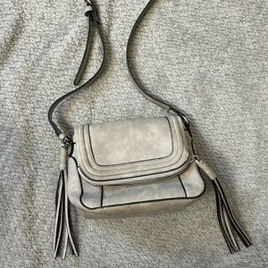 Grey Crossbody Bag